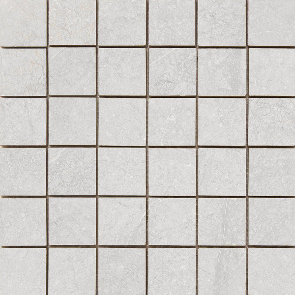 Munich White mozaiek 5x5 op net