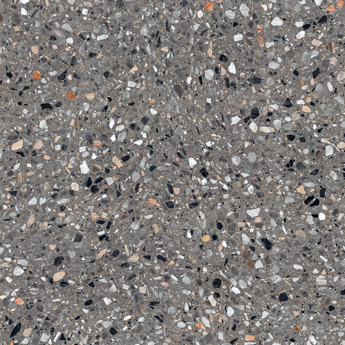Medley terrazzo Antracite 60x60 rett - WDtegels
