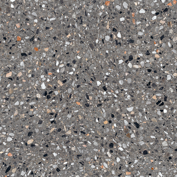 Medley terrazzo Antracite 60x60 rett