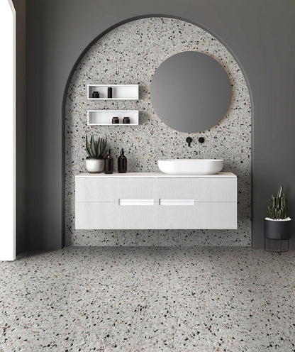 Medley terrazzo White 60x60 rett - WDtegels