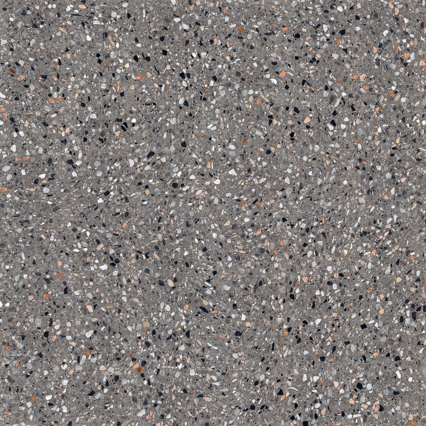 Vloertegel Medley terrazzo Antracite 120x120 rett - WDtegels
