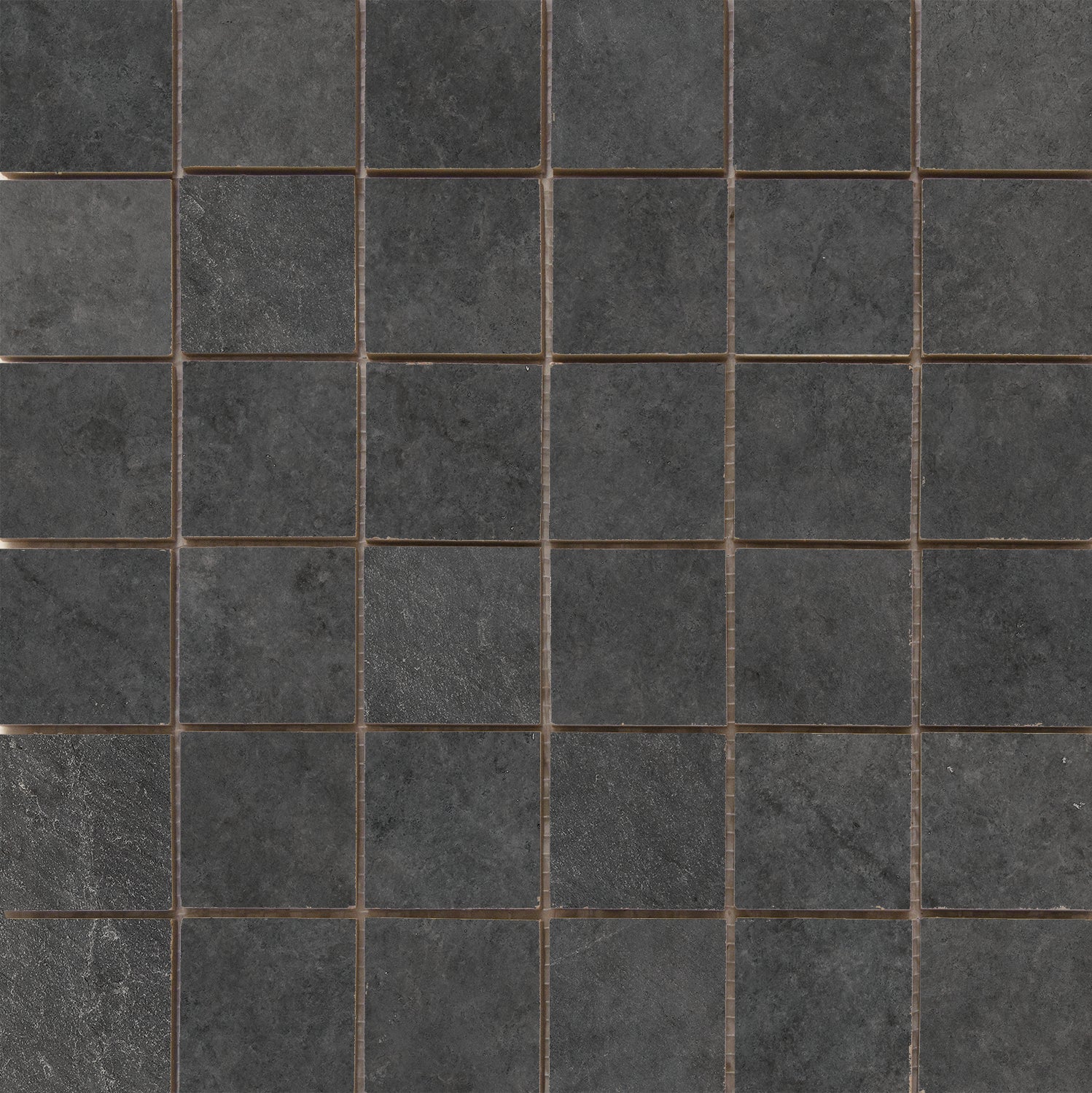 Statale Black mozaiek 5x5 op net van 30x30 - WDtegels