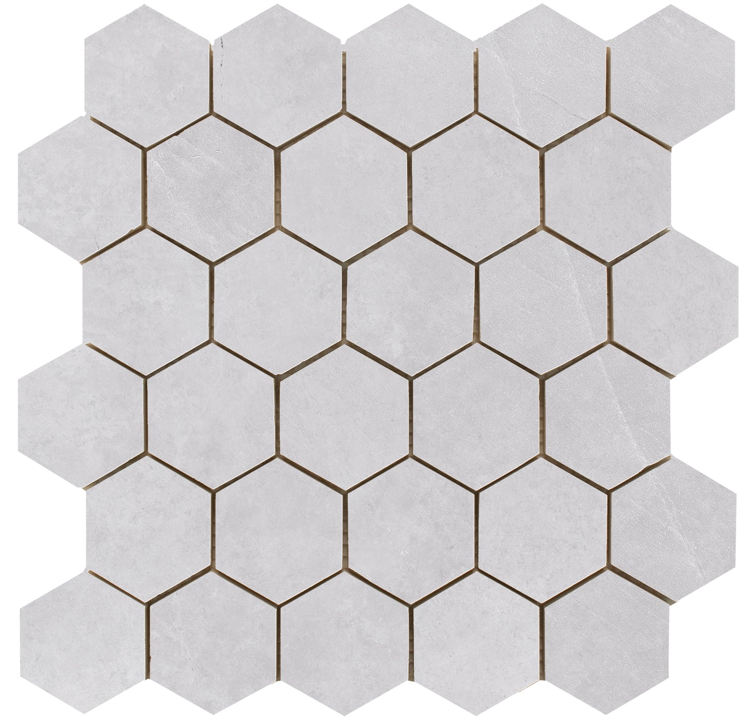 Statale Pearl hexagon mozaiek op net van 26,3x27,4 - WDtegels