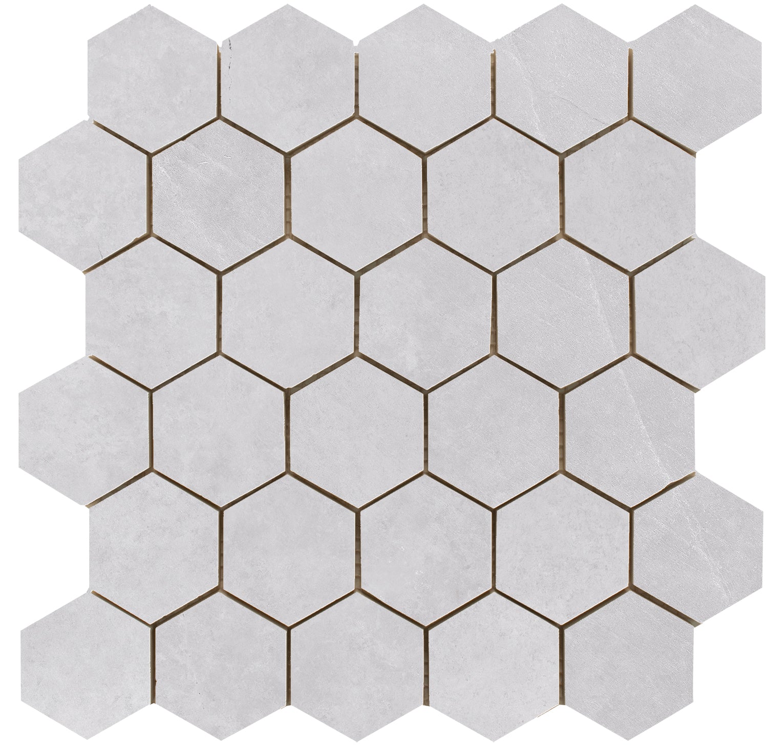 Statale Pearl hexagon mozaiek op net van 26,3x27,4 - WDtegels