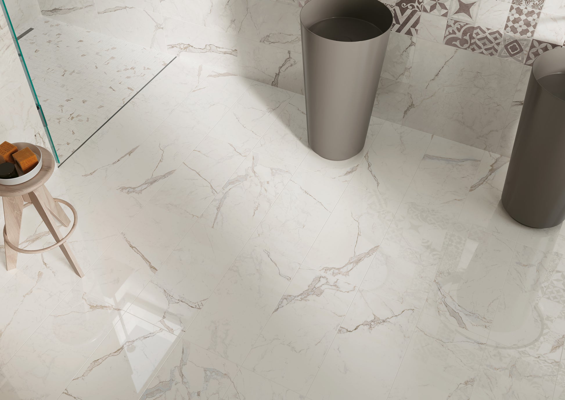 Vloertegel Exigo Calacatta mat 60x120 rett - WDtegels