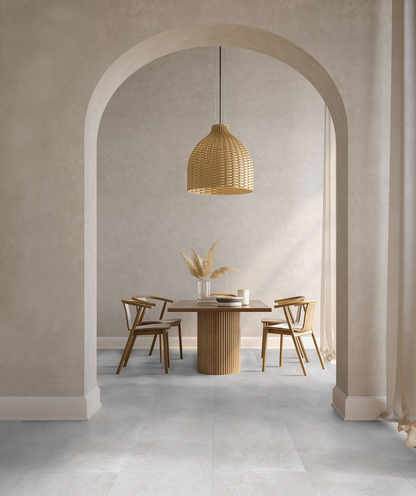 Vloertegel Hollstone Milky 60x120 rett - WDtegels