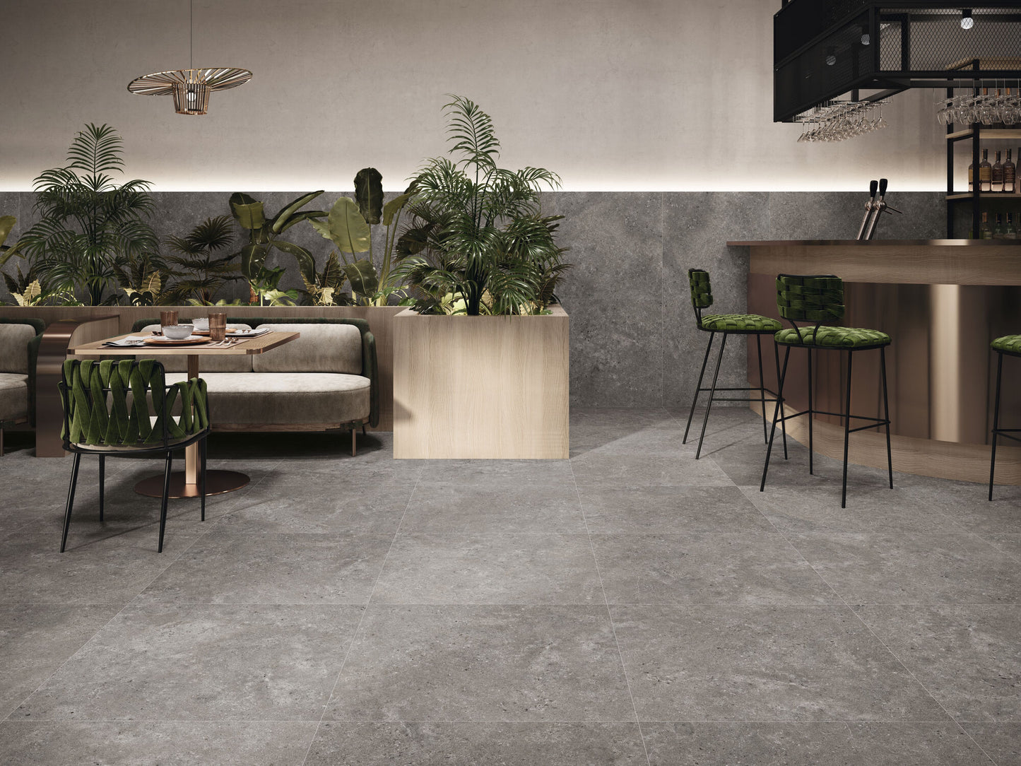 Vloertegel Stoneland Grey mat 60x120 rett - WDtegels