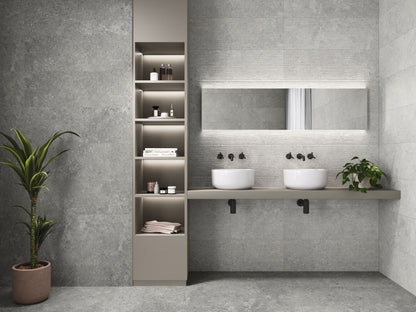 Vloertegel Stoneland Grey mat 60x120 rett - WDtegels
