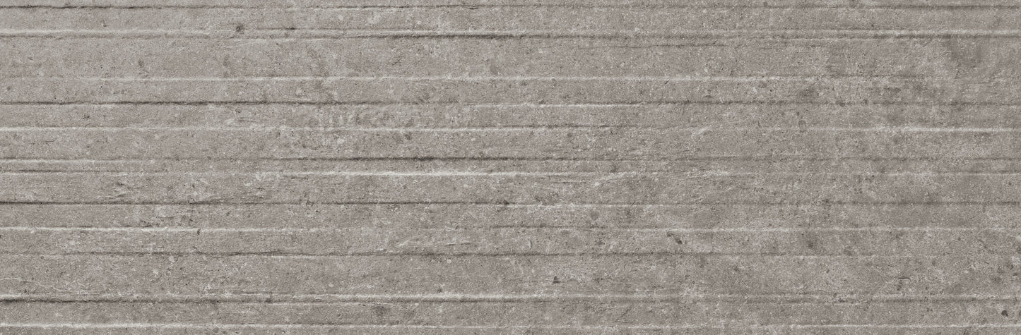 Stoneland Grey Kibo decor wandtegel 40x120 rett - WDtegels