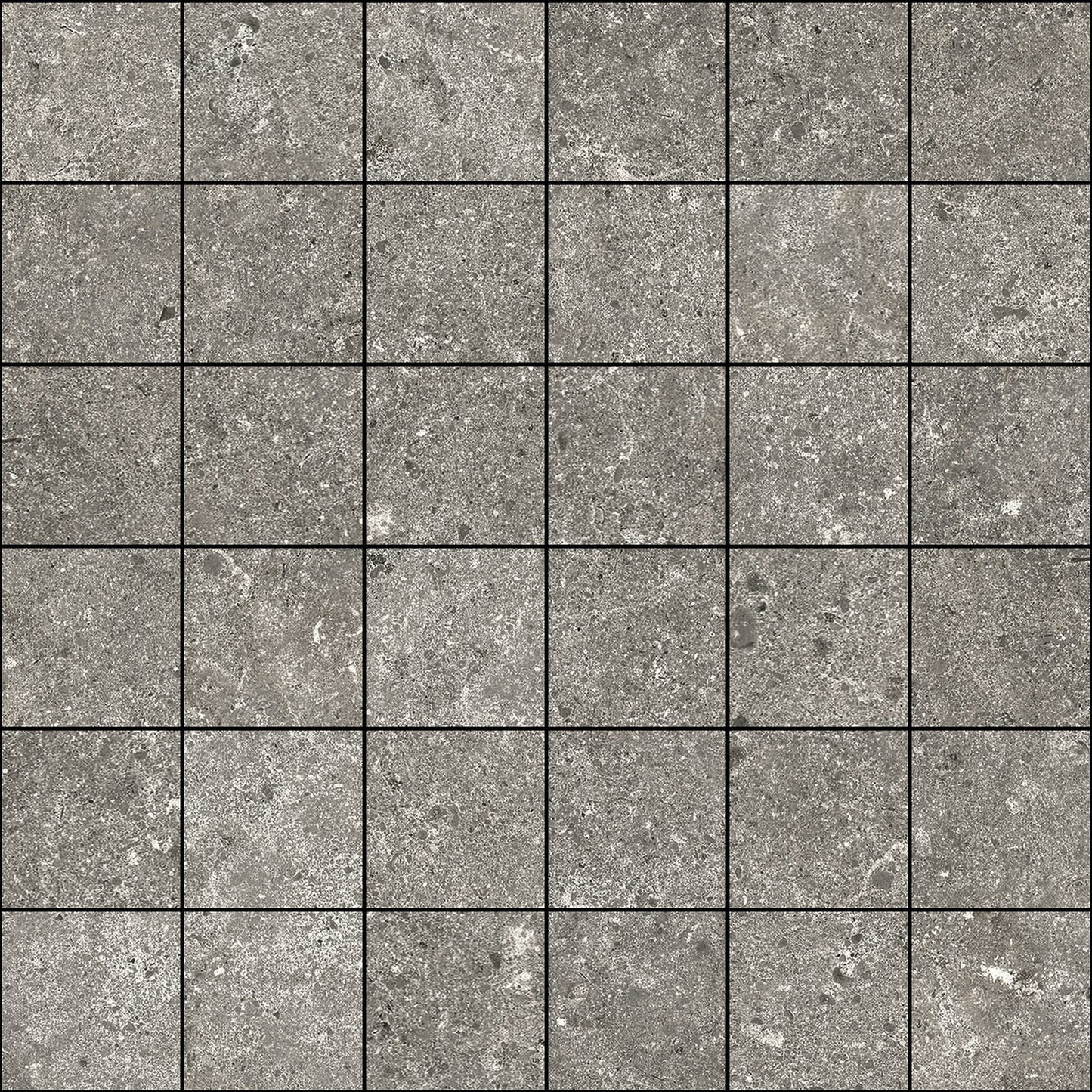 Stoneland Grey mozaiek 5x5 op net van 30x30cm - WDtegels