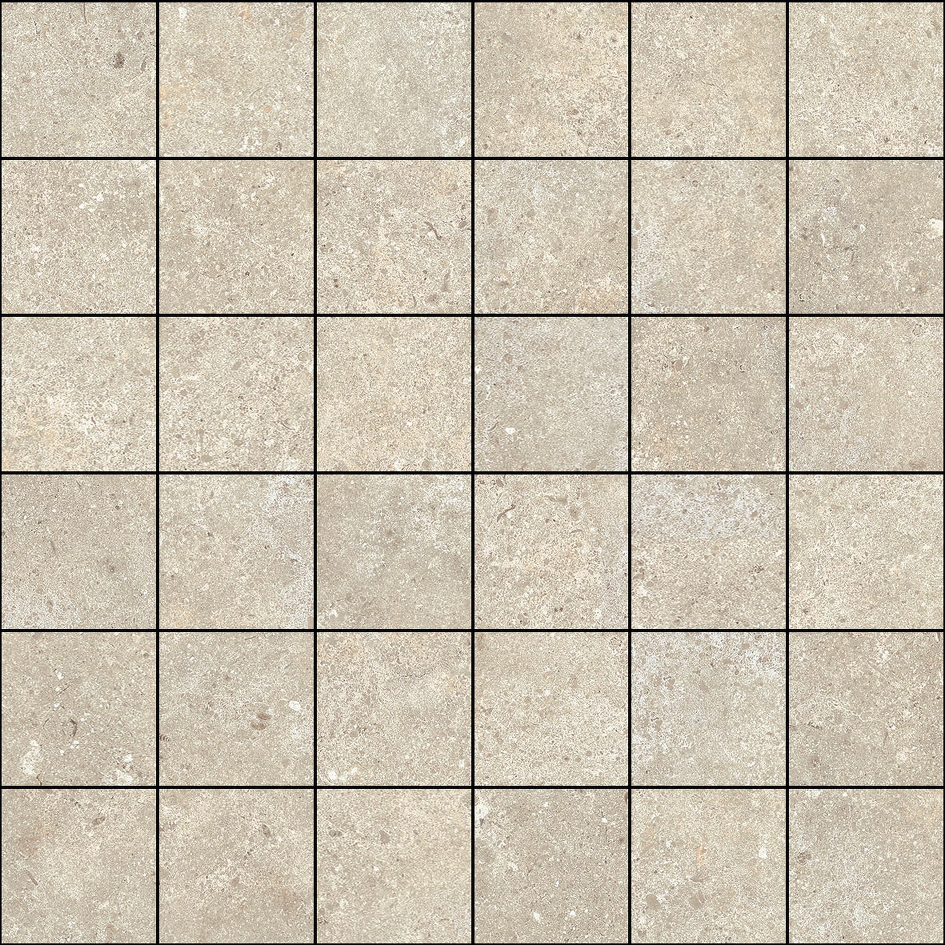 Stoneland Ivory mozaiek 5x5 op net van 30x30cm - WDtegels