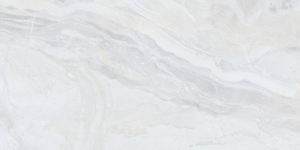 Baldosa de suelo Luxury White pulida 60x120 rectificada