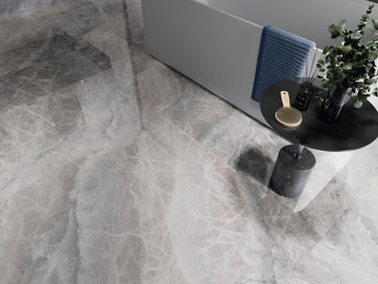 Vloertegel Lixium Grey gepolijst 120x120 rett - WDtegels