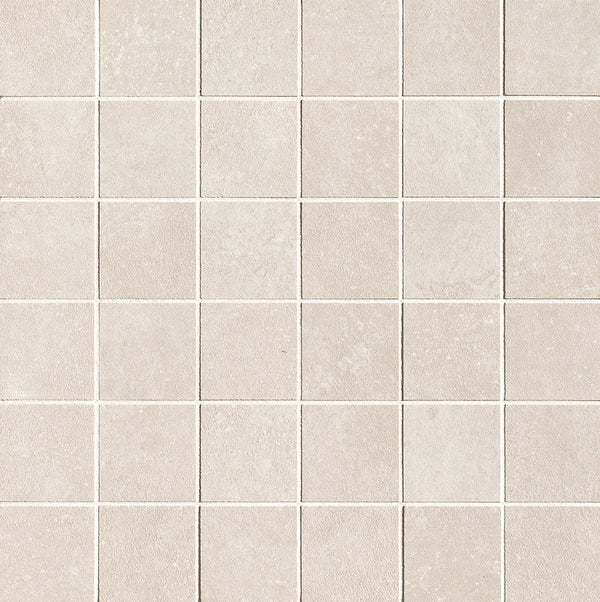Nobu White macro mosaico 5x5 op net van 30x30