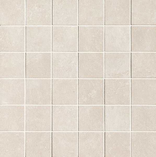 Nobu White macro mosaico 5x5 op net van 30x30