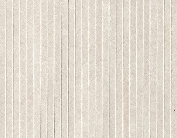 Nobu White tratti mosaico 1x24 rond op net van 24x30,5