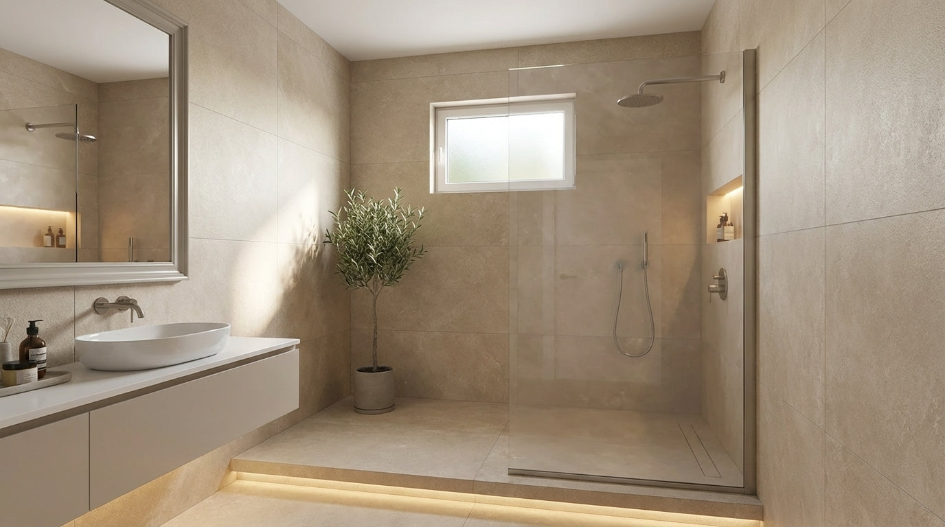 Nobu Beige wandtegel 50x120 rett - WDtegels