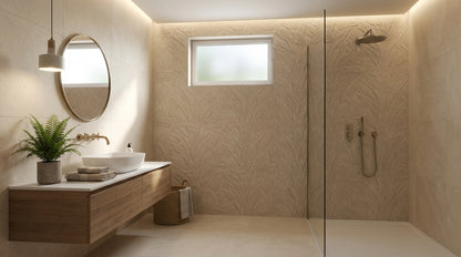 Nobu Beige wandtegel litia 50x120 rett - WDtegels