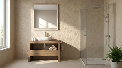 Nobu Beige wandtegel fossil 25x75 rett - WDtegels
