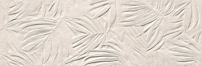 Nobu White wandtegel fossil 25x75 rett - WDtegels