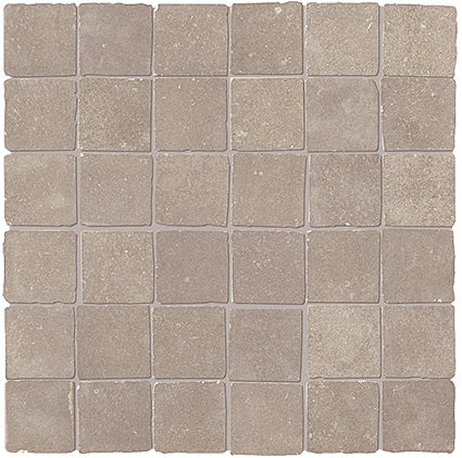 Maku Nut macro mosaico mat anticato 5x5 op net - WDtegels