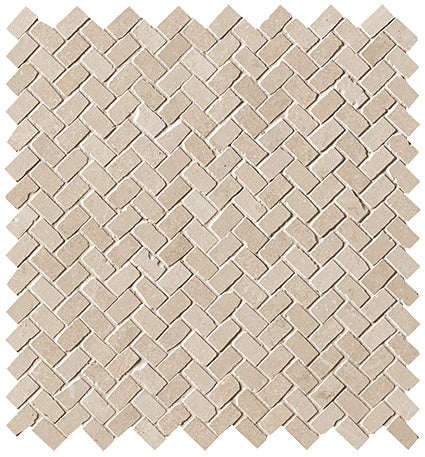 Maku Sand spina mosaico mat anticato 1,3x2,3 op net - WDtegels