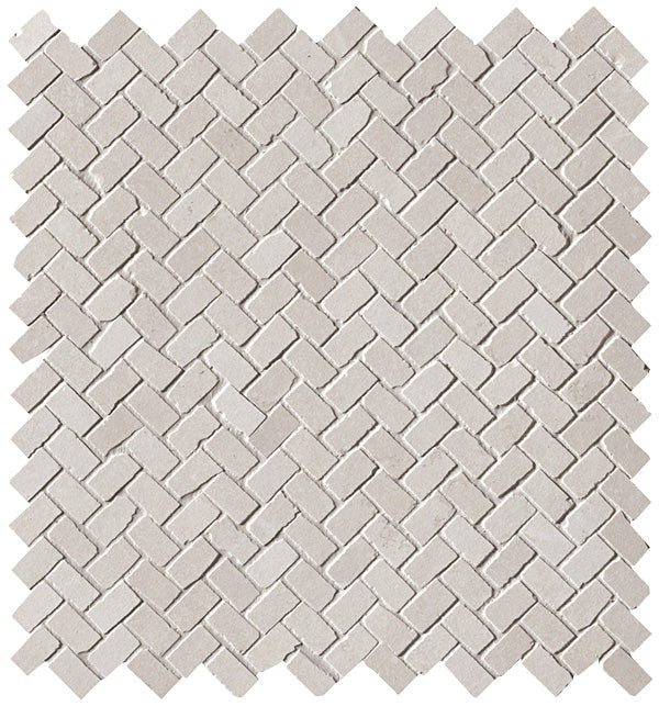 Maku Light spina mosaico mat anticato 1,3x2,3 op net - WDtegels