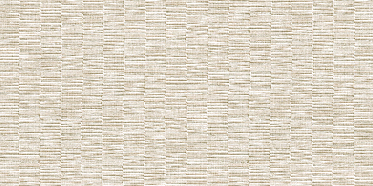 Villore Ivory Swan decor wandtegel mat 60x120 rett - WDtegels