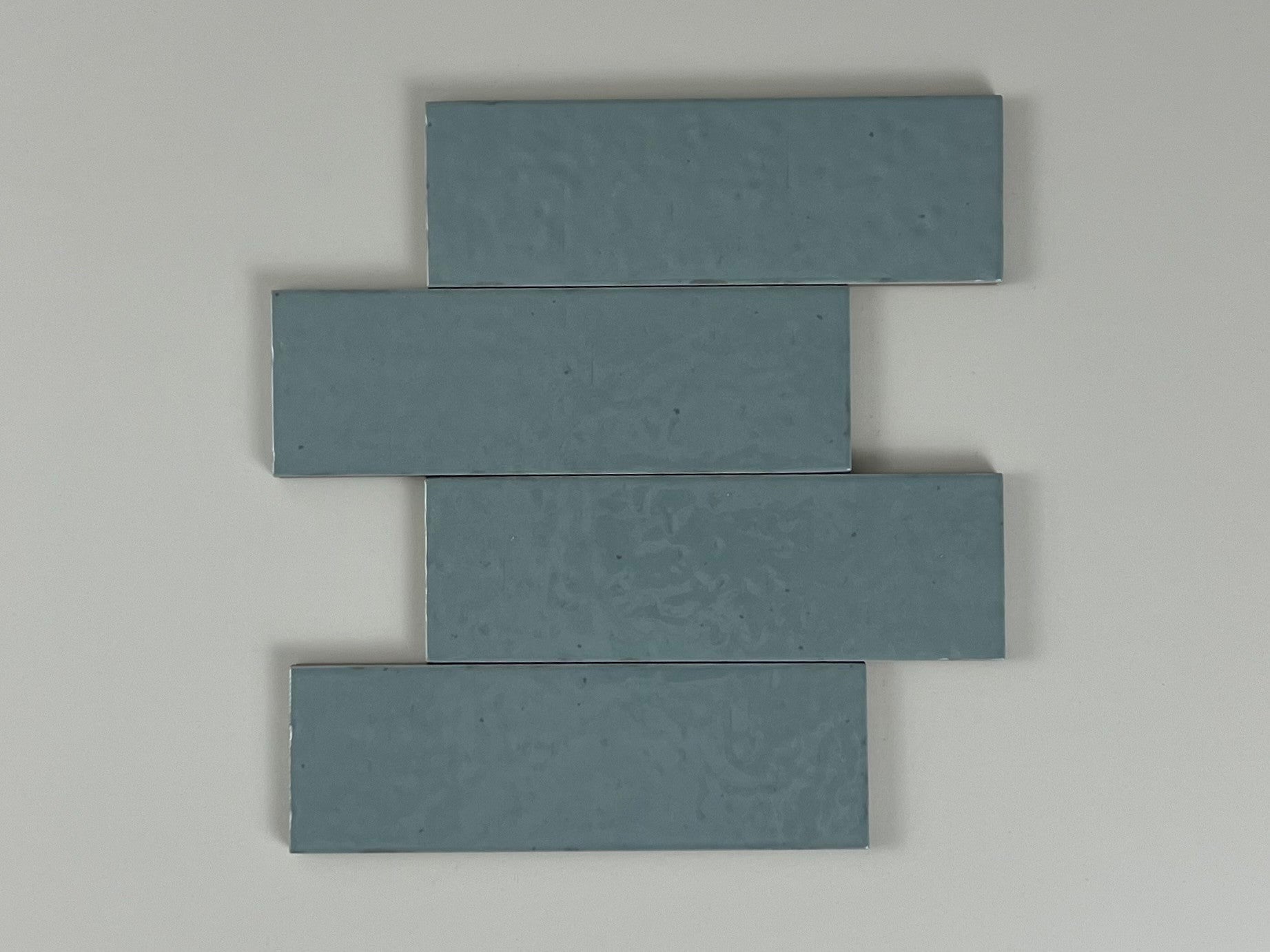 Wandtegel Kalma Powder Blue 6x18,6 glans - WDtegels