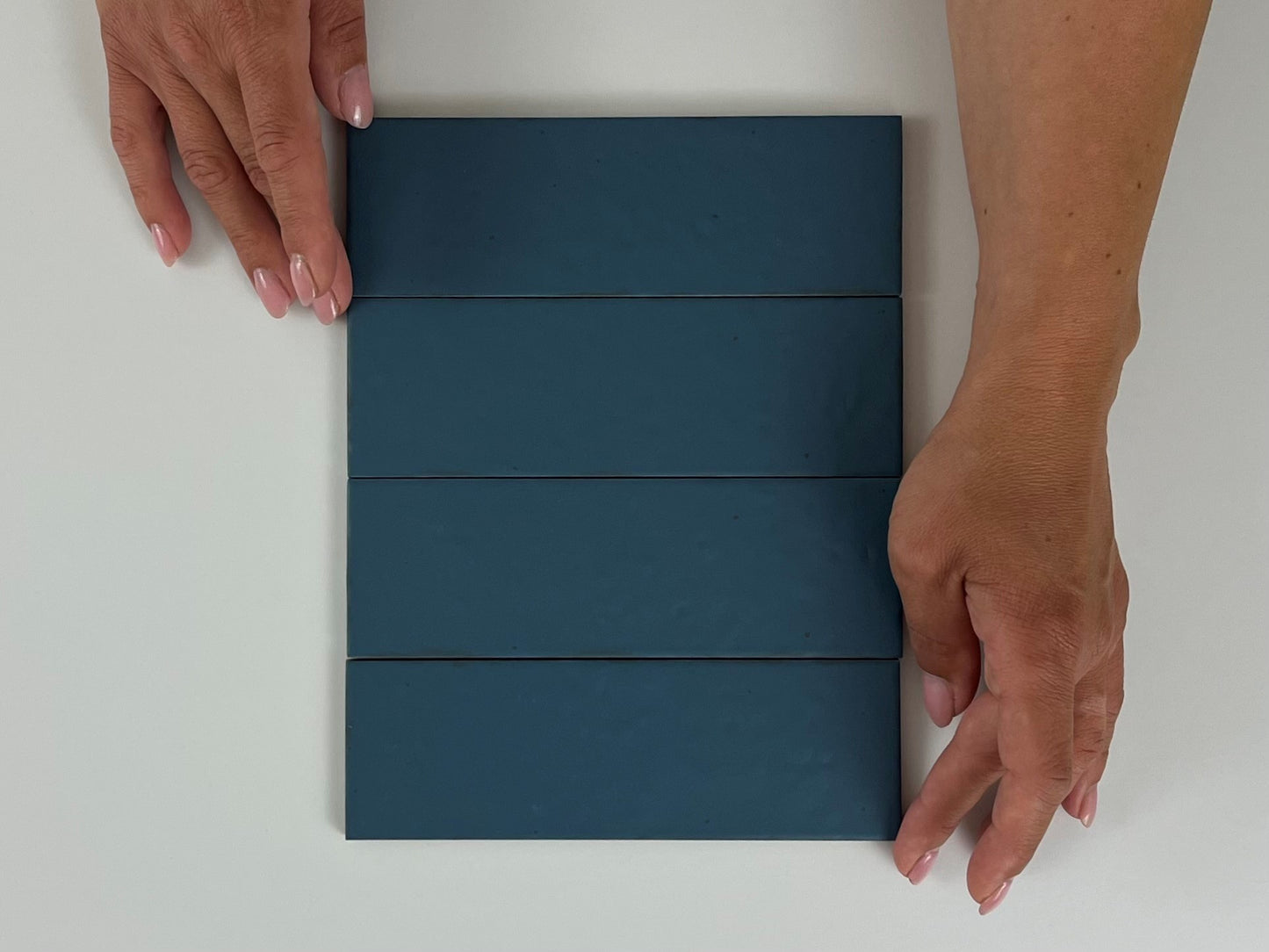 Wandtegel Kalma Deep Blue 6x18,6 mat - WDtegels
