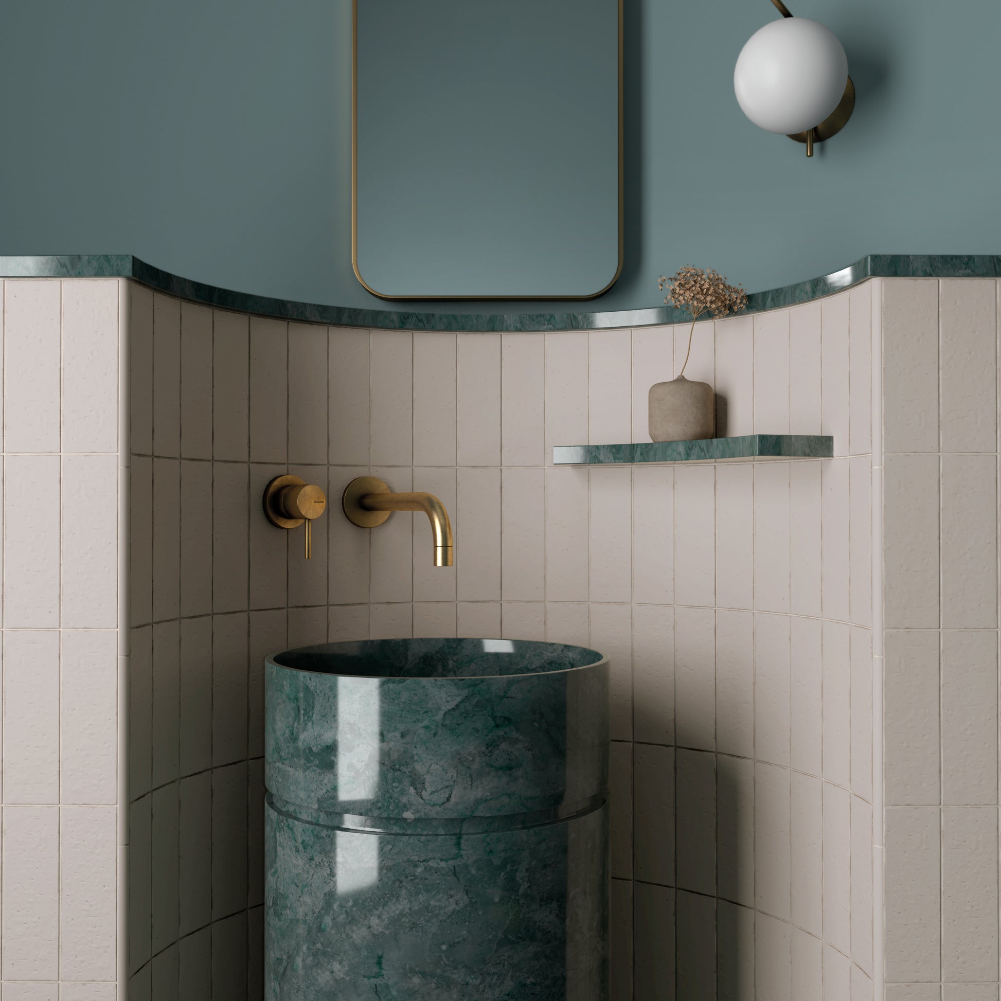 Wandtegel Kalma Morchella 6x18,6 mat - WDtegels