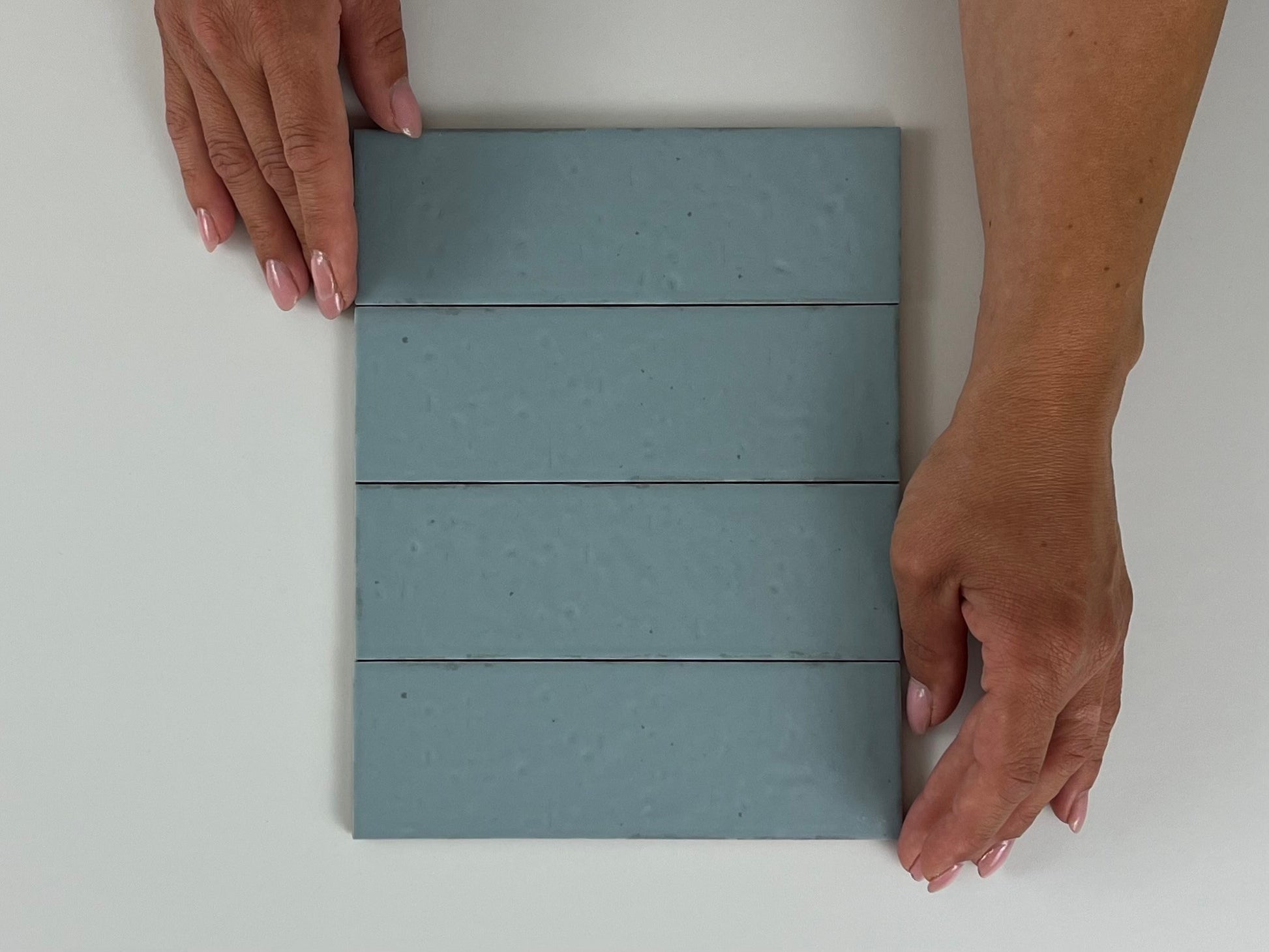 Wandtegel Kalma Powder Blue 6x18,6 mat - WDtegels