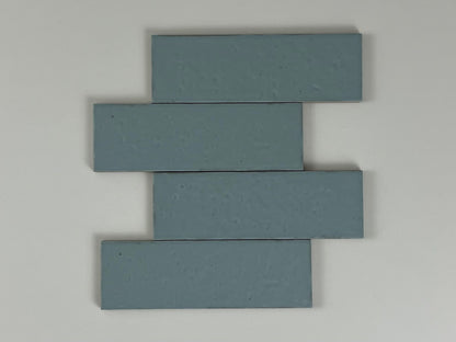 Wandtegel Kalma Powder Blue 6x18,6 mat - WDtegels