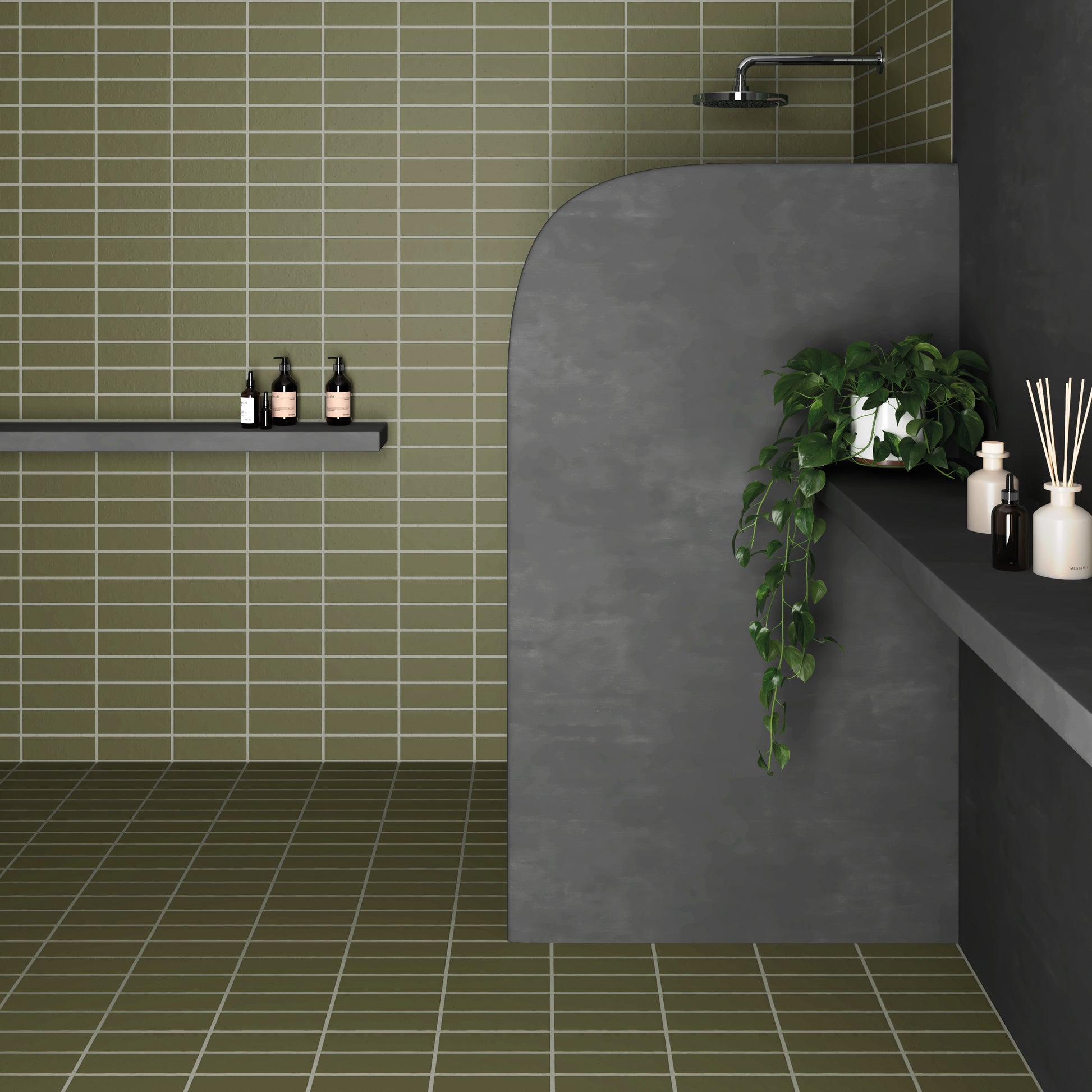 Wandtegel Kalma Selva 6x18,6 mat - WDtegels