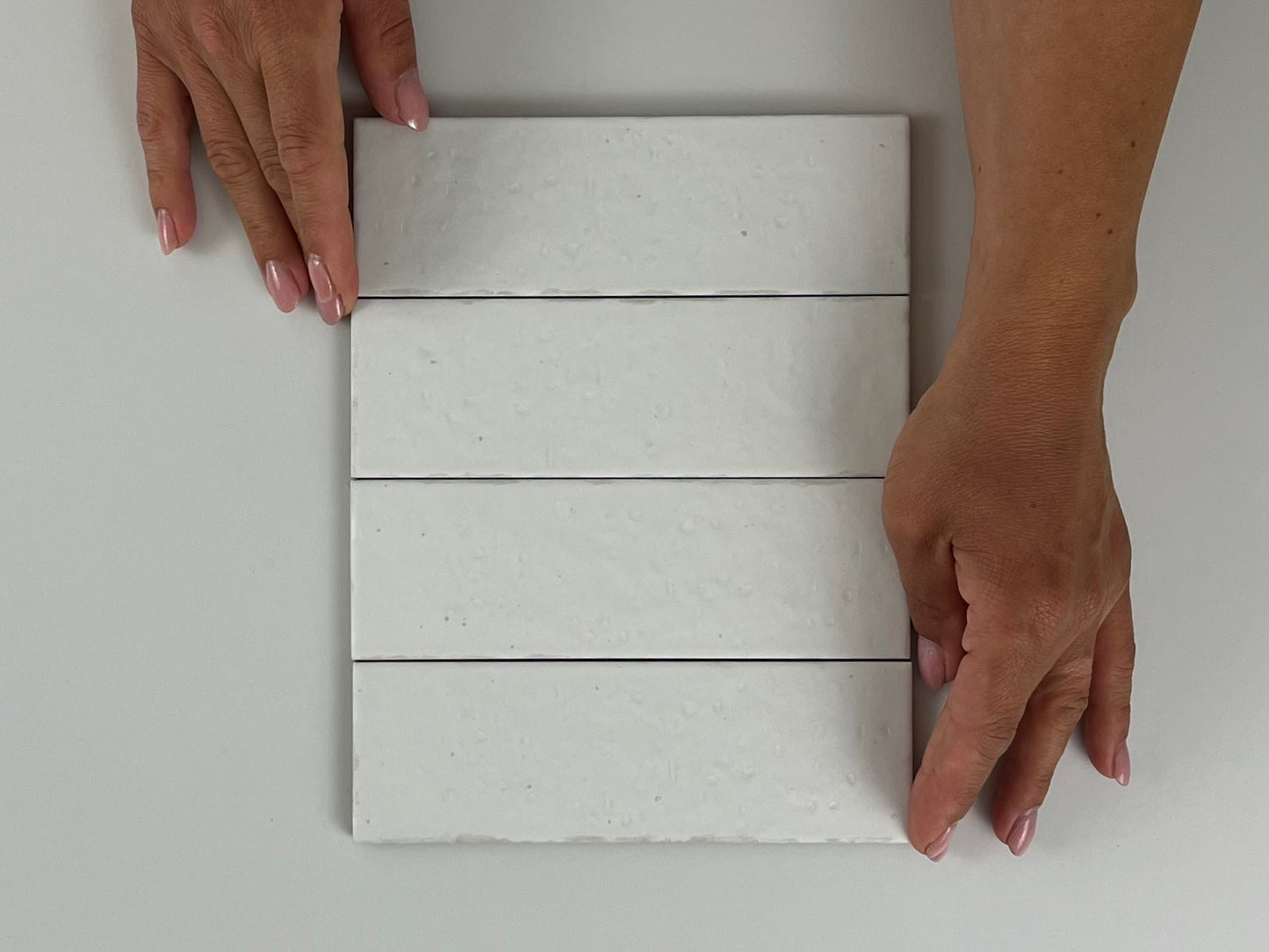 Wandtegel Kalma White 6x18,6 mat - WDtegels