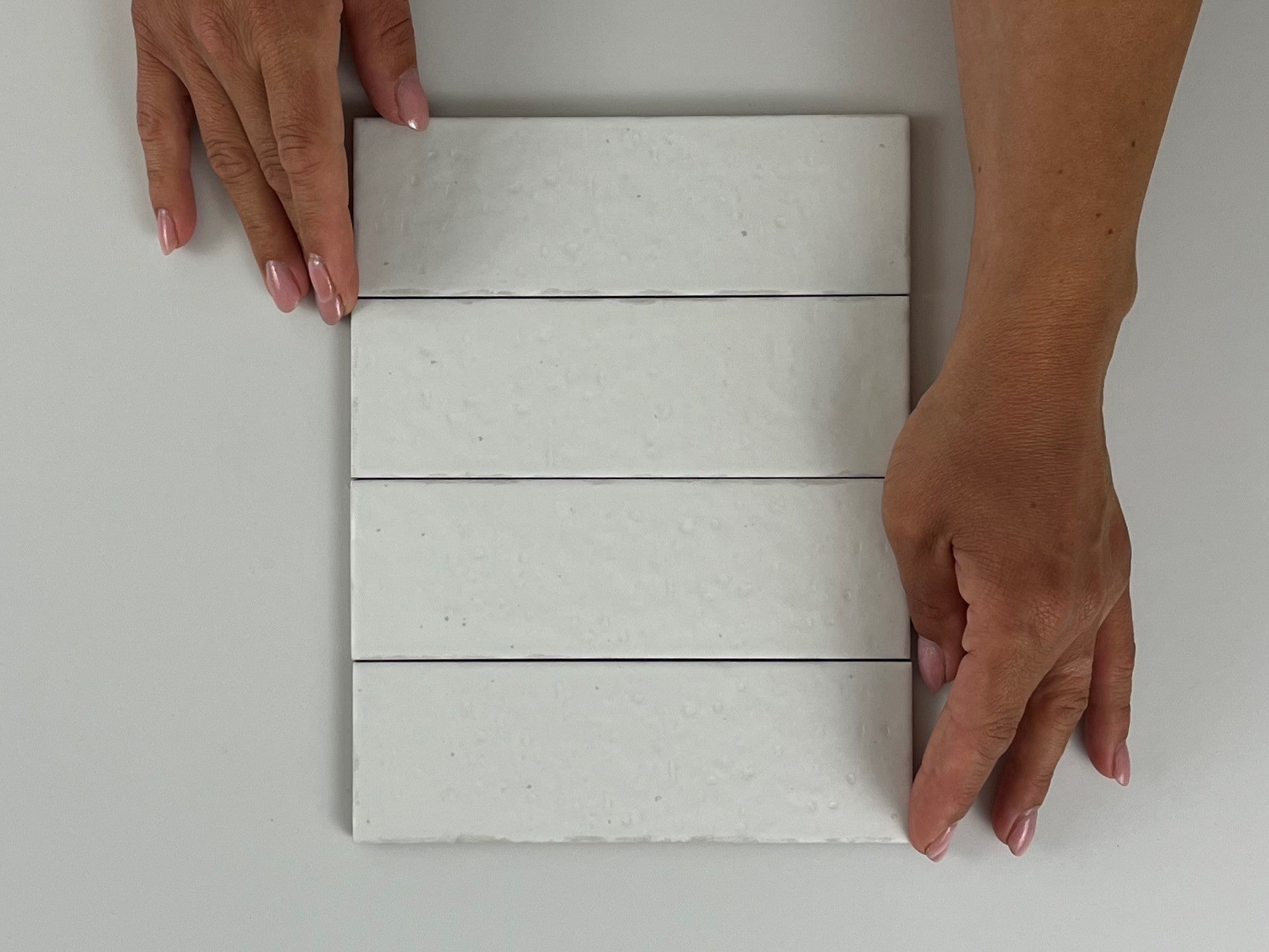 Wandtegel Kalma White 6x18,6 mat - WDtegels
