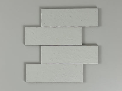 Wandtegel Kalma White 6x18,6 mat - WDtegels