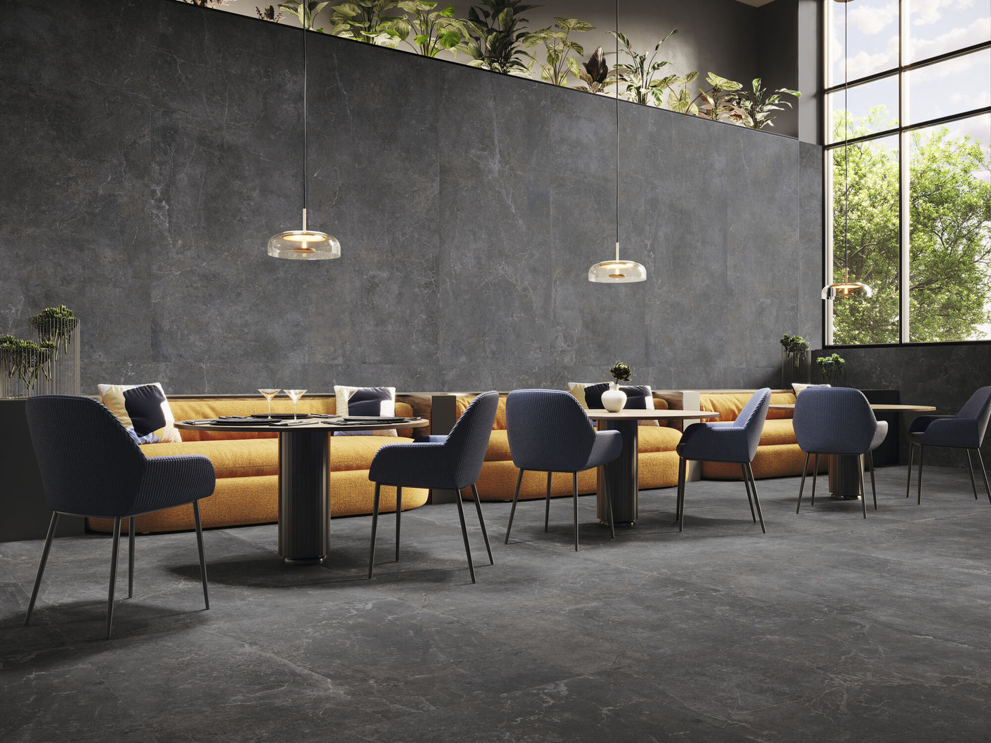 Slab Concept Black mat 120x260 rett - WDtegels