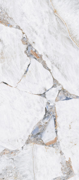Slab Bright Precious polished 120x280 rect Bookmatch B