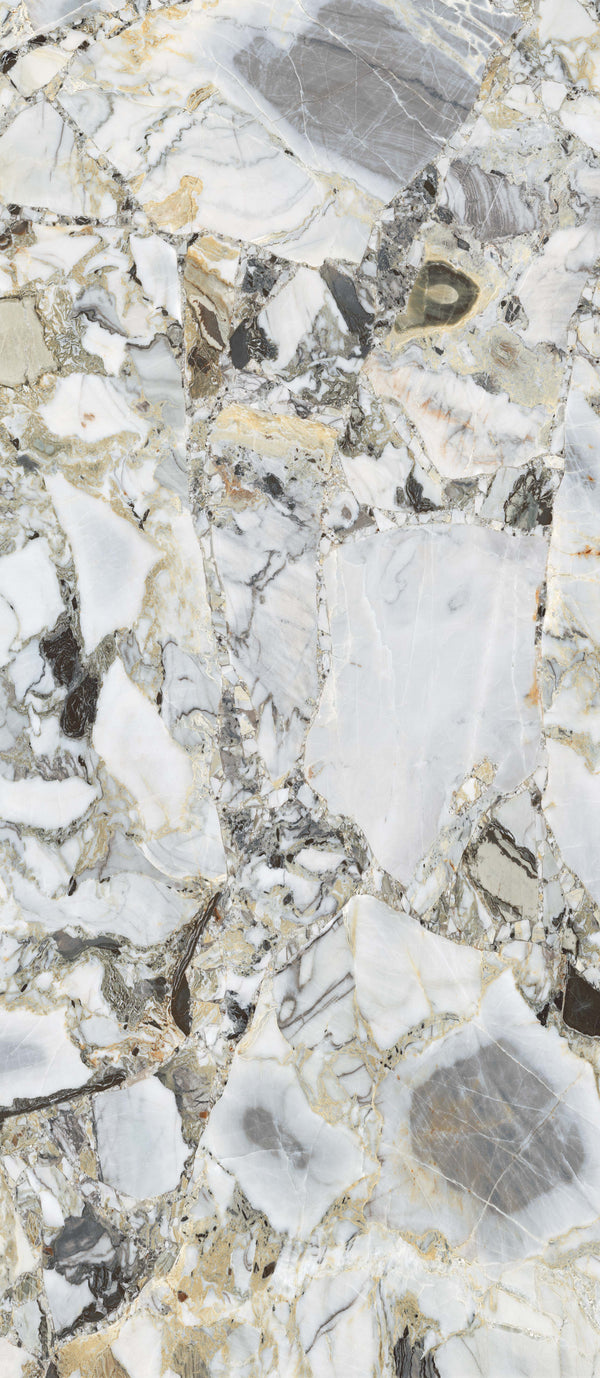Slab White Beauty gepolijst 120x280 rett Bookmatch B