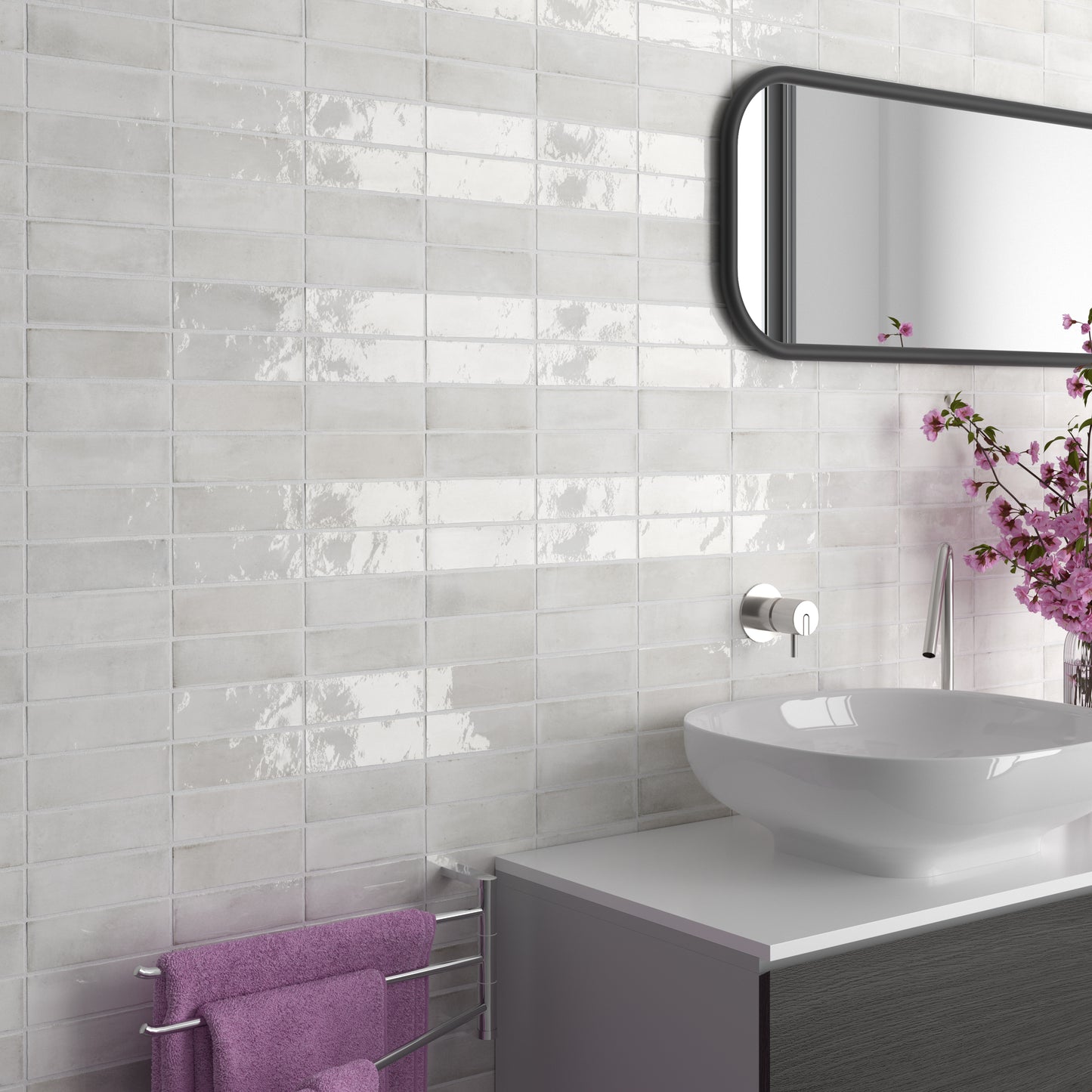Premium Koko White 5x15 mat - WDtegels