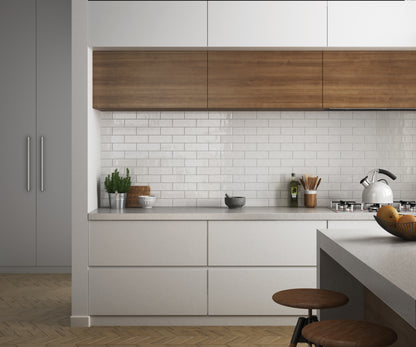 Wandtegel Premium Countri Blanco 6,5x20 glans - WDtegels