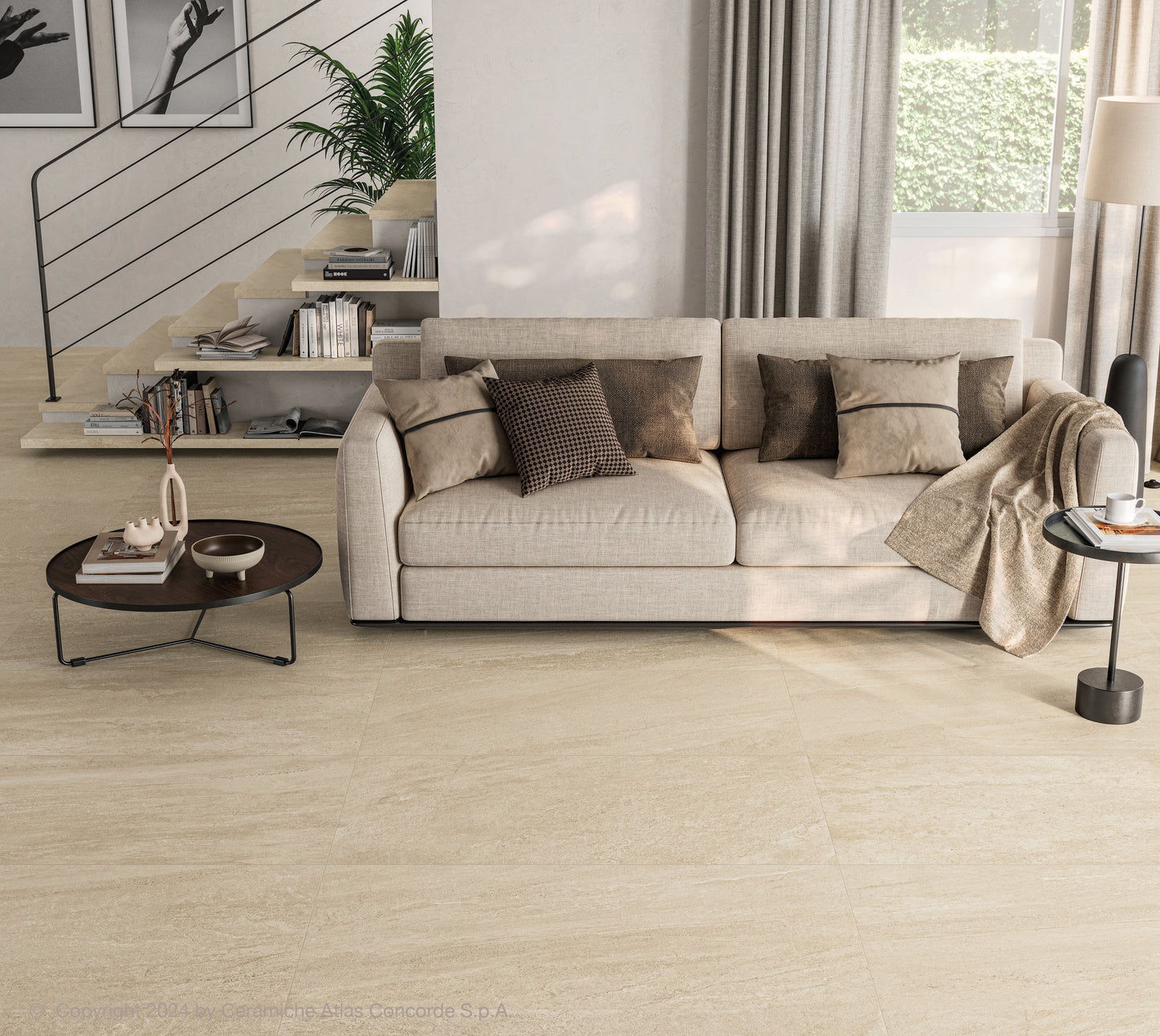 Vloertegel Ultrablock Desert 60x60 rett grip anti-slip R11 - WDtegels