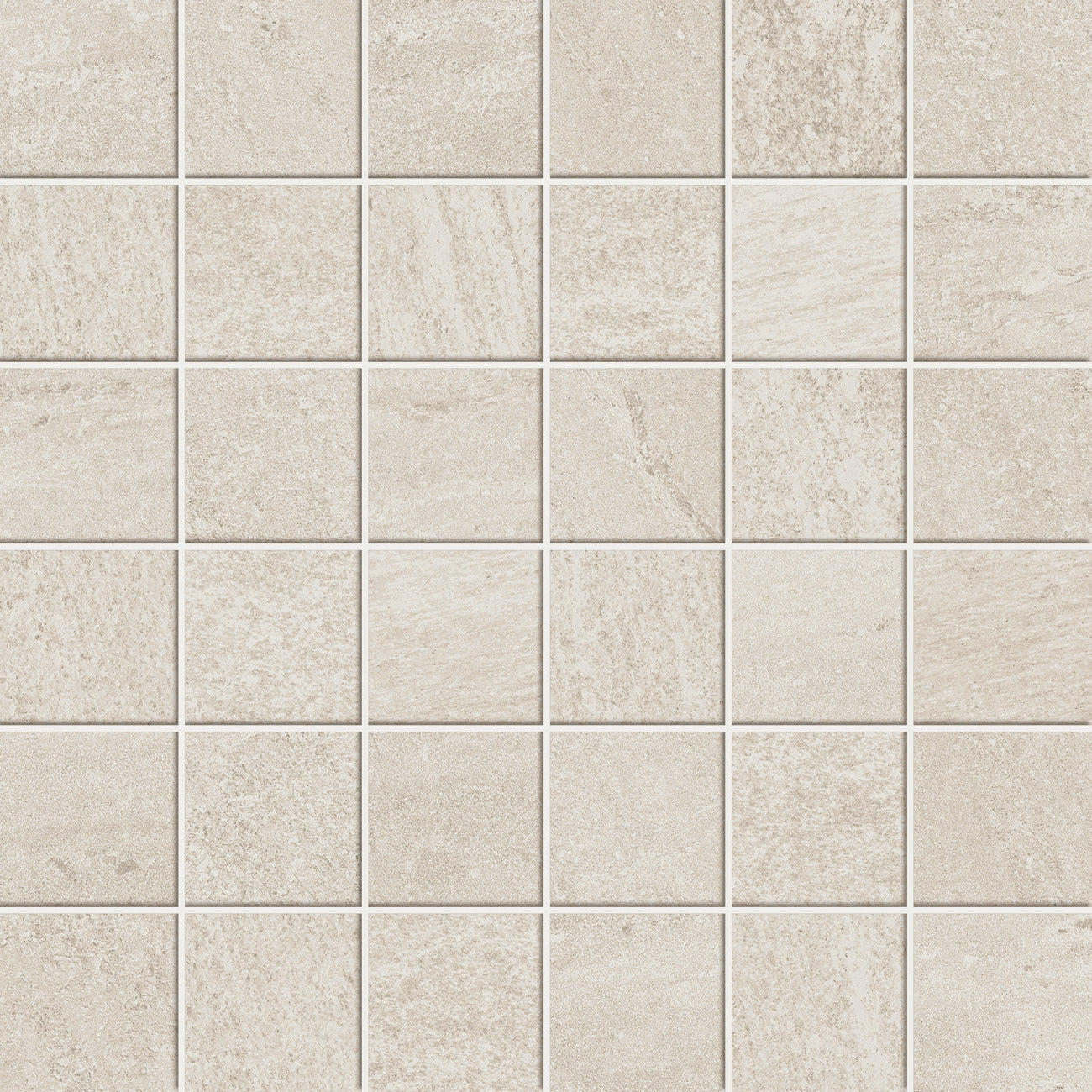 Ultrablock White mozaiek 5x5 op net van 30x30 - WDtegels