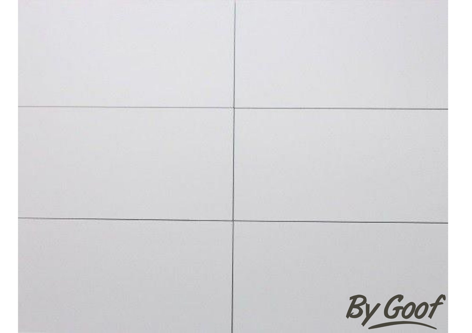 By Goof wit mat 30x60 rett - WDtegels