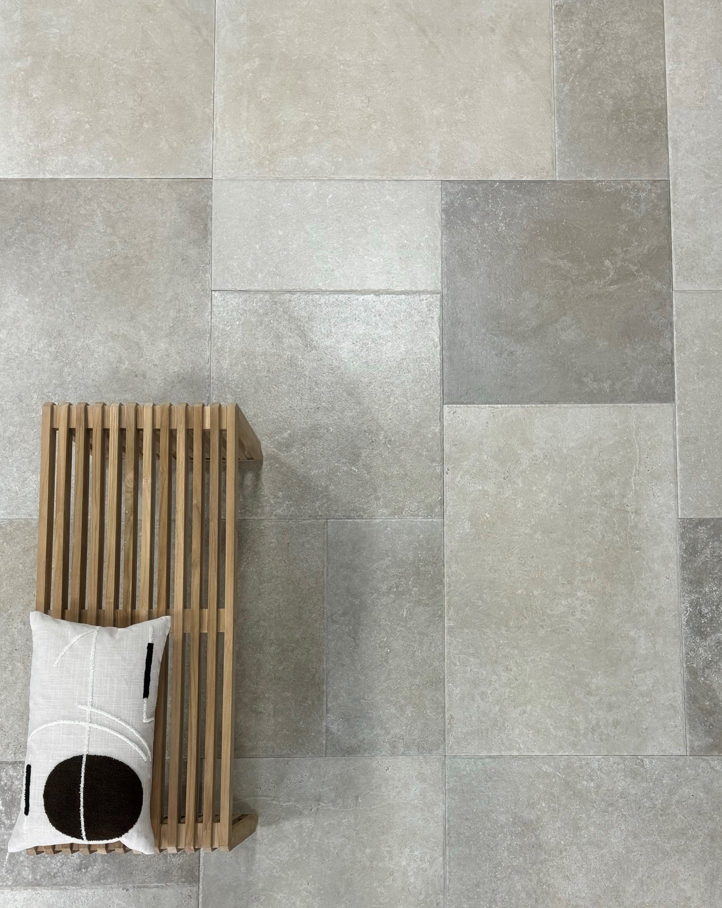 Chantilly Melange Nuit 60x60 chip - WDtegels