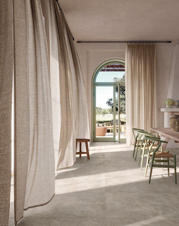 Vloertegel Vento Del Sud Tortora 120x120 rett - WDtegels