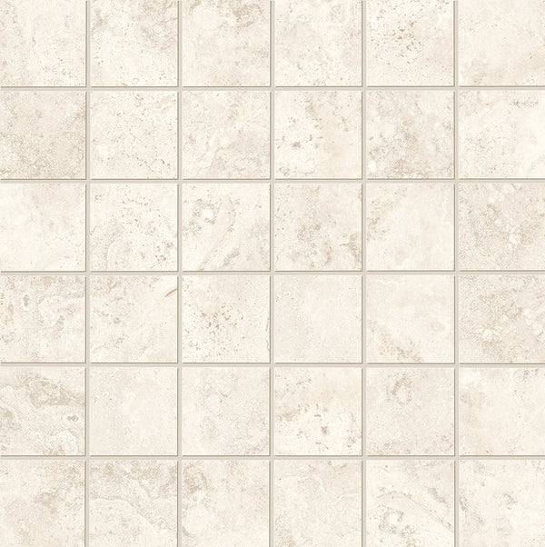 Vento Del Sud Bianco mozaiek 5x5 op net