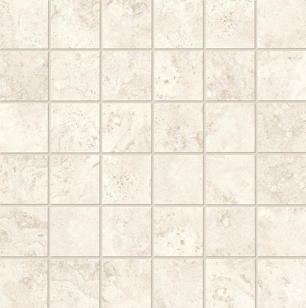 Vento Del Sud Bianco mozaiek 5x5 op net