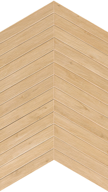 Vloertegel Plein Air Beige Chevron 7,5x45 - WDtegels